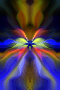 Gizemli Renkli Floral fraktal neon ışıkları. Kusursuz desenli güzel sanat gradyan renkli kıvrım renk dokusunu etkiler. Marble Twisted ink Light Fibers Efekti Psikedelik Soyut Duvar Kağıdı. Web Tasarım Canavarı Duvar Kağıdı Sancak Arkaplanı 