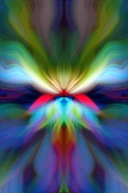 Gizemli Renkli Floral fraktal neon ışıkları. Kusursuz desenli güzel sanat gradyan renkli kıvrım renk dokusunu etkiler. Marble Twisted ink Light Fibers Efekti Psikedelik Soyut Duvar Kağıdı. Web Tasarım Canavarı Duvar Kağıdı Sancak Arkaplanı 