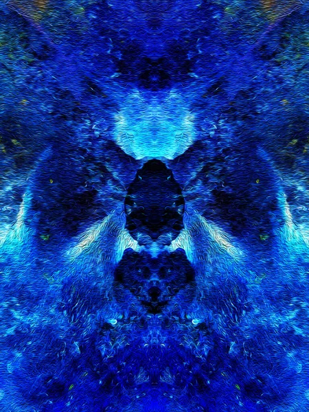 Fractal Art Digital Målning För Heminredning Fantasy Effect Blur Light — Stockfoto