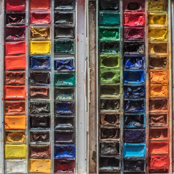 Watercolor paints — Stock Photo, Image
