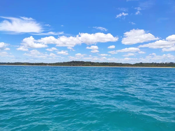 Kustens Utsikt Över Havet — Stockfoto