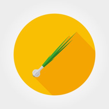 Yeşil soğan simgesi.