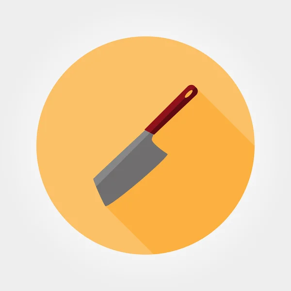 Icono cuchillo de cocina. — Vector de stock
