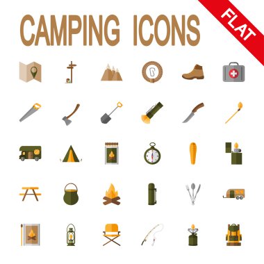 kamp Icon set.