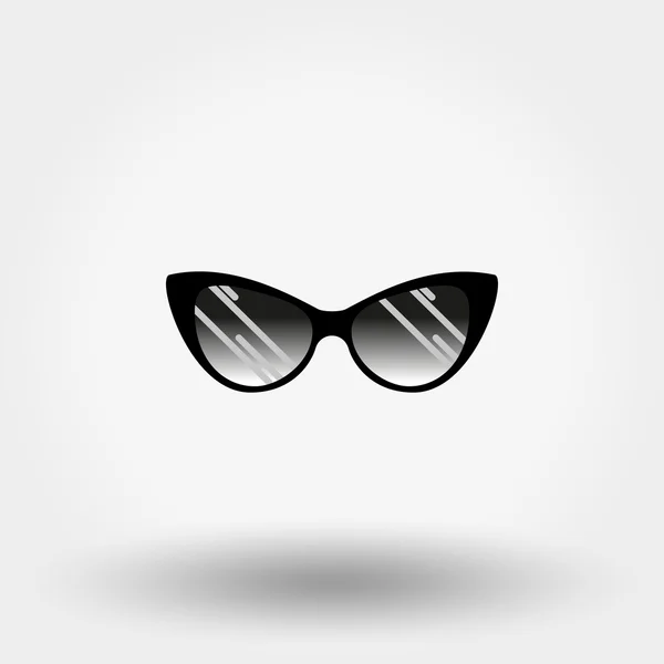 Vector gafas de sol icono . — Vector de stock