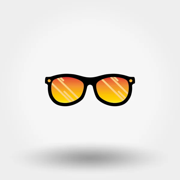 Vector gafas de sol icono . — Vector de stock