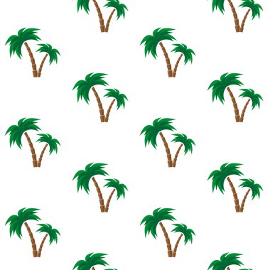 palmiye ağaçları desen.