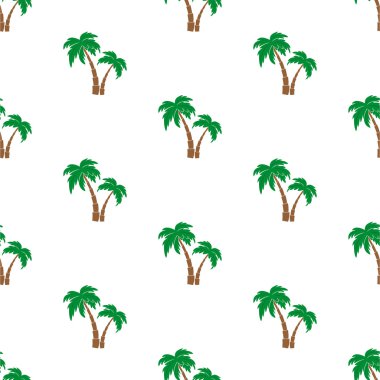 palmiye ağaçları desen.