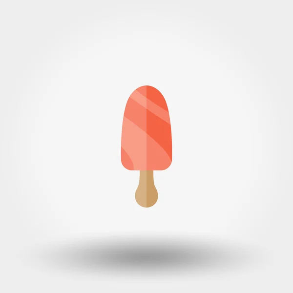 Значок мороженого. — стоковый вектор