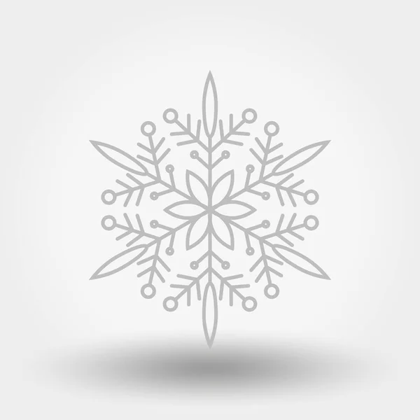 Copo Nieve Icono Para Aplicaciones Web Móviles Ilustración Vectorial Sobre — Vector de stock