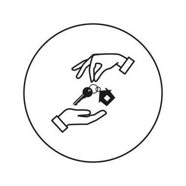 Evin anahtarlarını elden ele vermek..