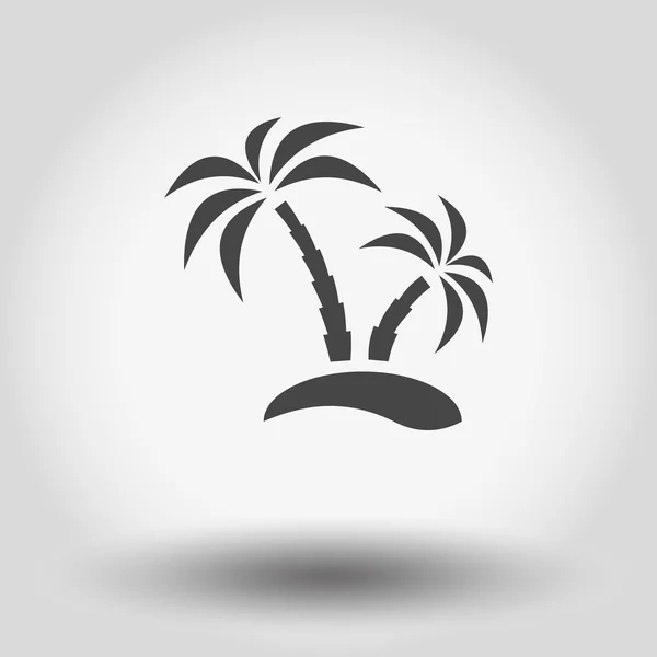 Palmen. — Stockvektor