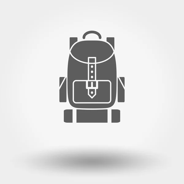 Travel backpack. — Stock Vector