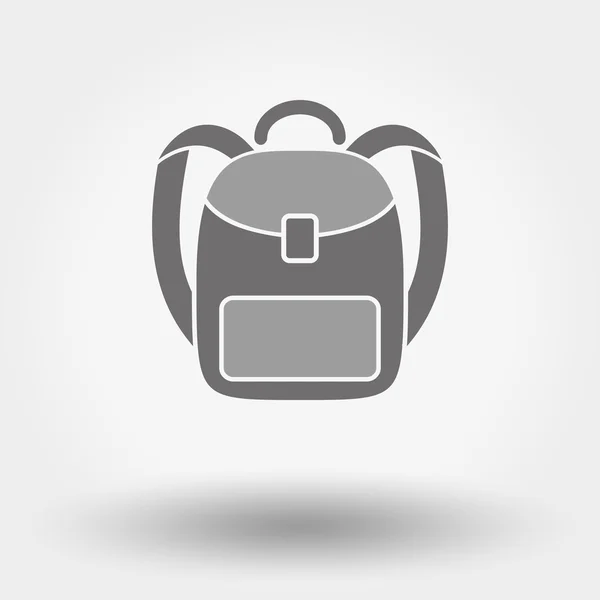 Školní taška. — Stockový vektor