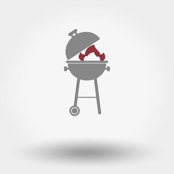 BBQ icon. — Stock Vector