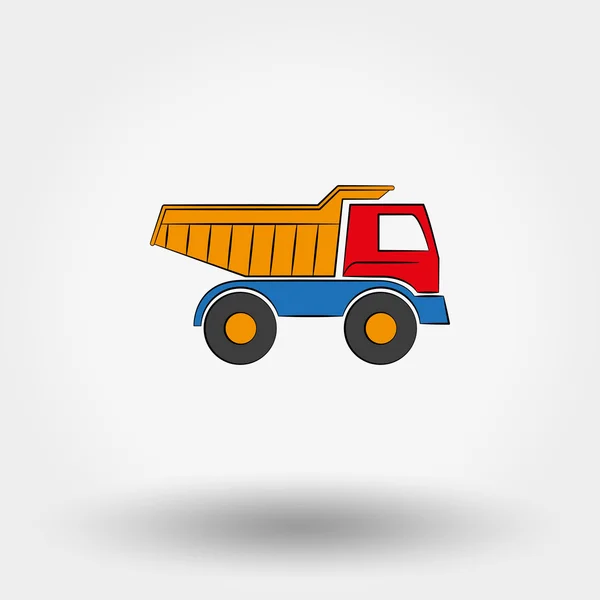Camion jouet . — Image vectorielle