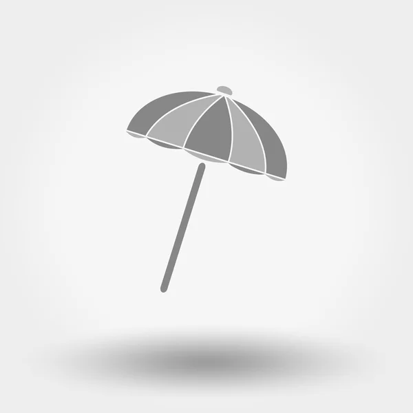 Пляжный зонтик . — стоковый вектор
