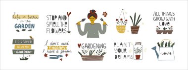 Download Gardening Quotes Free Vector Eps Cdr Ai Svg Vector Illustration Graphic Art