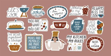 Çıkartmalardaki komik alıntılar..