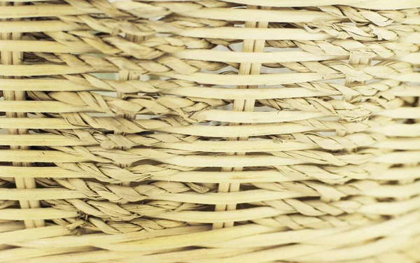 Doğal sepetin dokusu, makro fotoğraf..