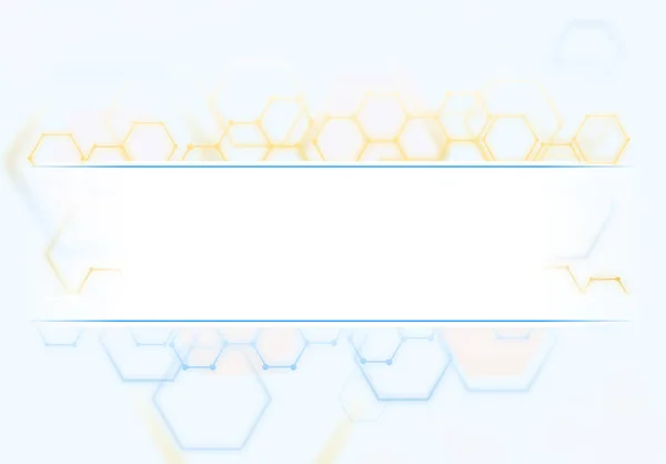 Geometrik arkaplan mavi ve sarı renklerle (medikal)