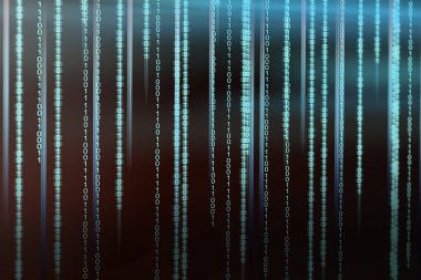 İkili Kod Arkaplanı. İkili Kodun arkaplanı. İkili kod. Sayılar, siyah arkaplan, Işık.