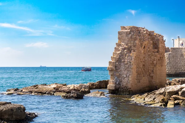 Acre, Restos de porto antigo — Fotografia de Stock