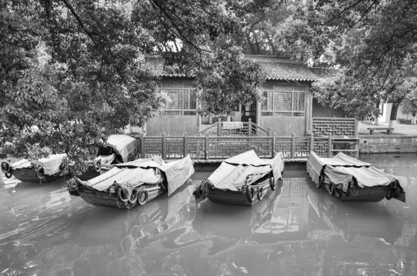 中国のトンリ水の町 — ストック写真