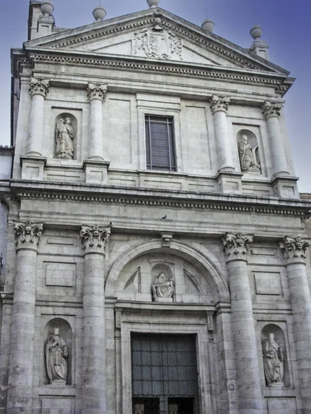 Gamla Kyrkan Klostret San Benito Real Äldsta Tempel Valladolid — Stockfoto