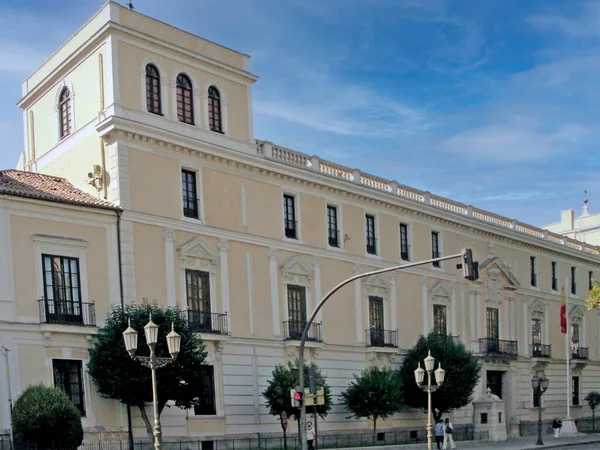 Palácio Real Valladolid Residência Oficial Dos Reis História Castela Espanha — Fotografia de Stock