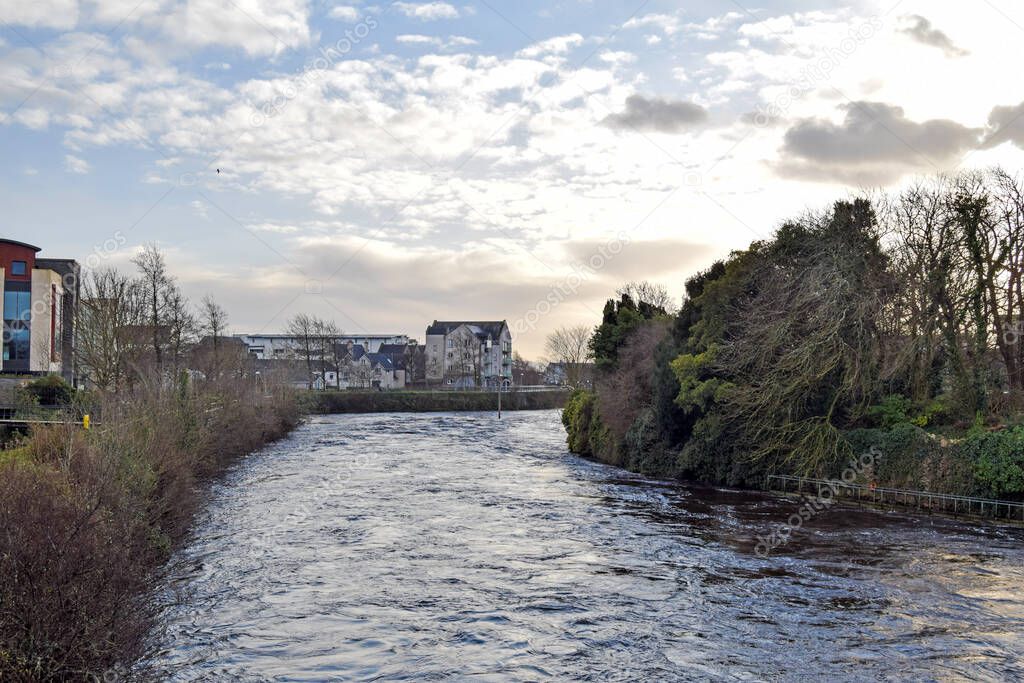 River Corrid in Galway, one the most beautiful towns of Ireland