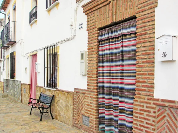 Porte Tipiche Pittoresche Una Città Andalusa Spagna — Foto Stock