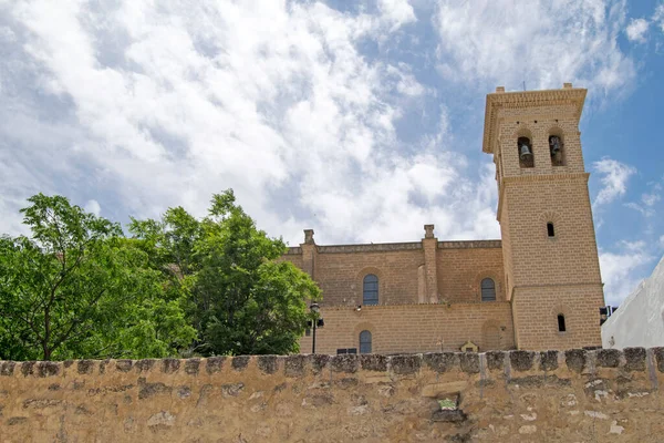 Kościół Wniebowzięcia Najświętszej Marii Panny Osunie Sewilla Andaluzja Hiszpania — Zdjęcie stockowe