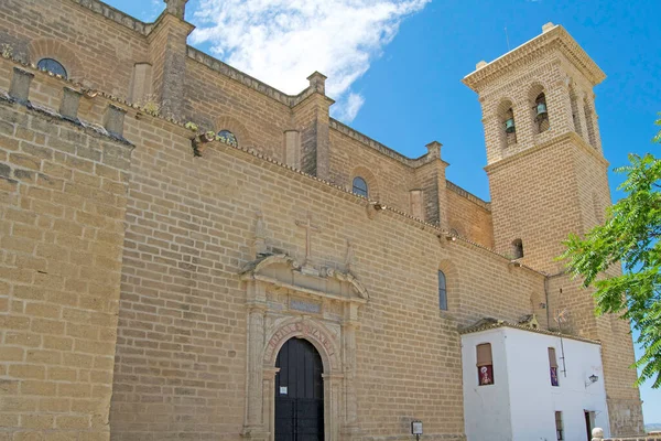 Vista Lateral Fachada Colegiata Nuestra Señora Asunción Osuna Sevilla Andalucía —  Fotos de Stock