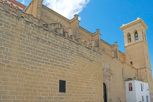 Kolej Kilisesi Nin Dış Görünüşü Osuna Seville Endülüs Spanya Daki — Stok fotoğraf