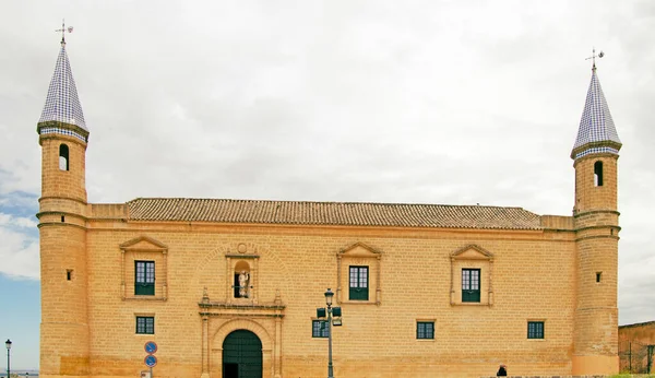 Facade of the old University of Osuna in Seville, Andalusia, Spain