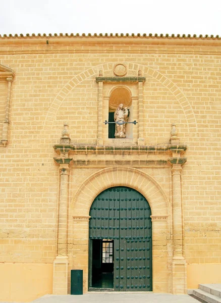 Sevilla Endülüs Spanya Daki Osuna Üniversitesi Nin Cephesinin Ayrıntıları — Stok fotoğraf