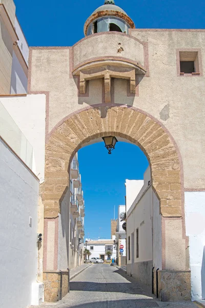 Puerta Entrada Ciudad Rota Cádiz Andalucía España — Foto de Stock
