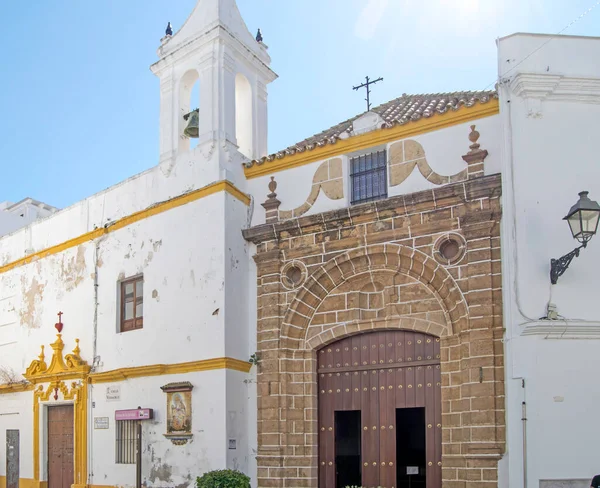 Kostel San Juana Bautisty Caridad Rotě Cádiz Andalusie Španělsko — Stock fotografie