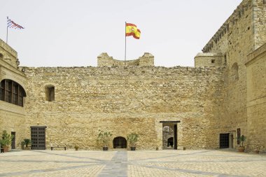 Castillo de Santiago, Sanlucar de Barrameda, Cadiz, Endülüs, İspanya