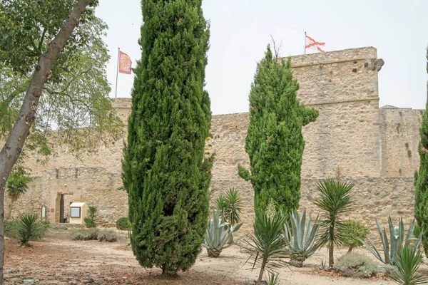Beautiful Castle Santiago Sanlucar Barrameda Cadiz Andalusia Spain — Stock Photo, Image