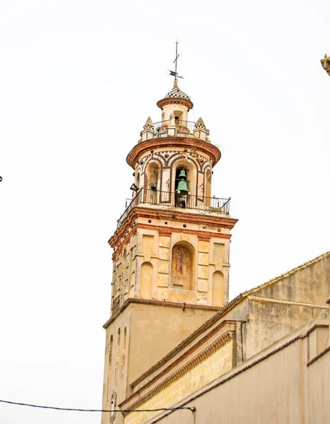 Torre Iglesia Sanlucar Barrameda Cádiz Andaluzia Espanha — Fotografia de Stock