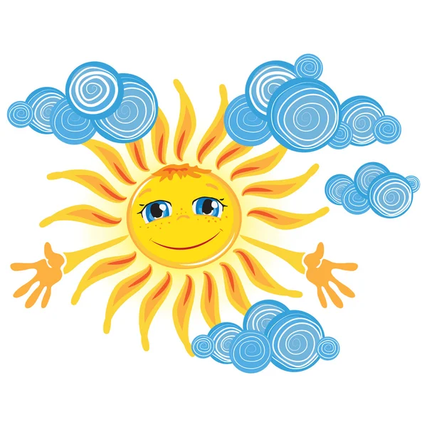 gülümseyen güneş