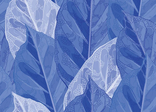 Donmuş yaprak desen vektör.