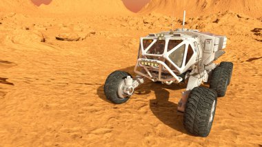 3d cg işleme alanı Rover