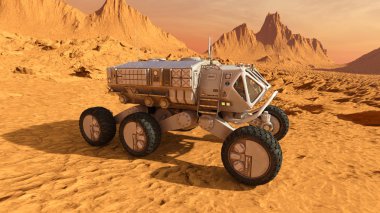 3d cg işleme alanı Rover