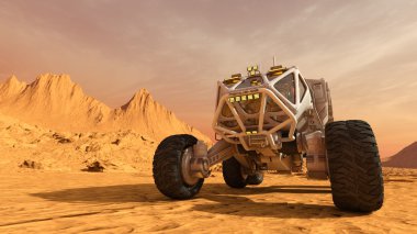 3d cg işleme alanı Rover
