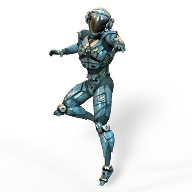 3d cg işleme bir robot