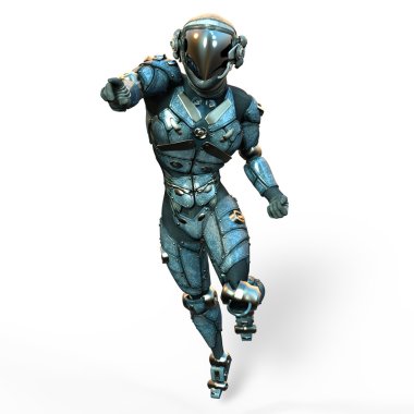 3d cg işleme bir robot