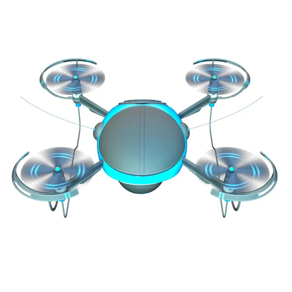 3D-cg rendering van een drone — Stockfoto